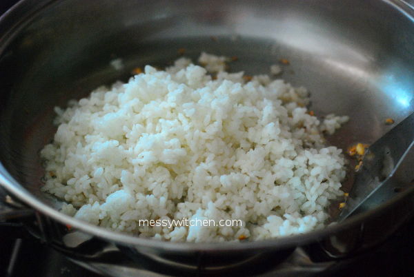 Add Cooked Rice